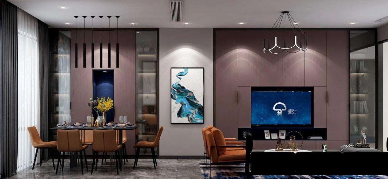 華洲木業(yè)︱贛州代理商85㎡ 復(fù)式展廳空間展示設(shè)計方案(圖1)