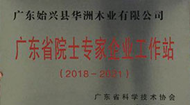 喜訊！華洲木業(yè)獲批建立廣東省院士專(zhuān)家（企業(yè)）工作站