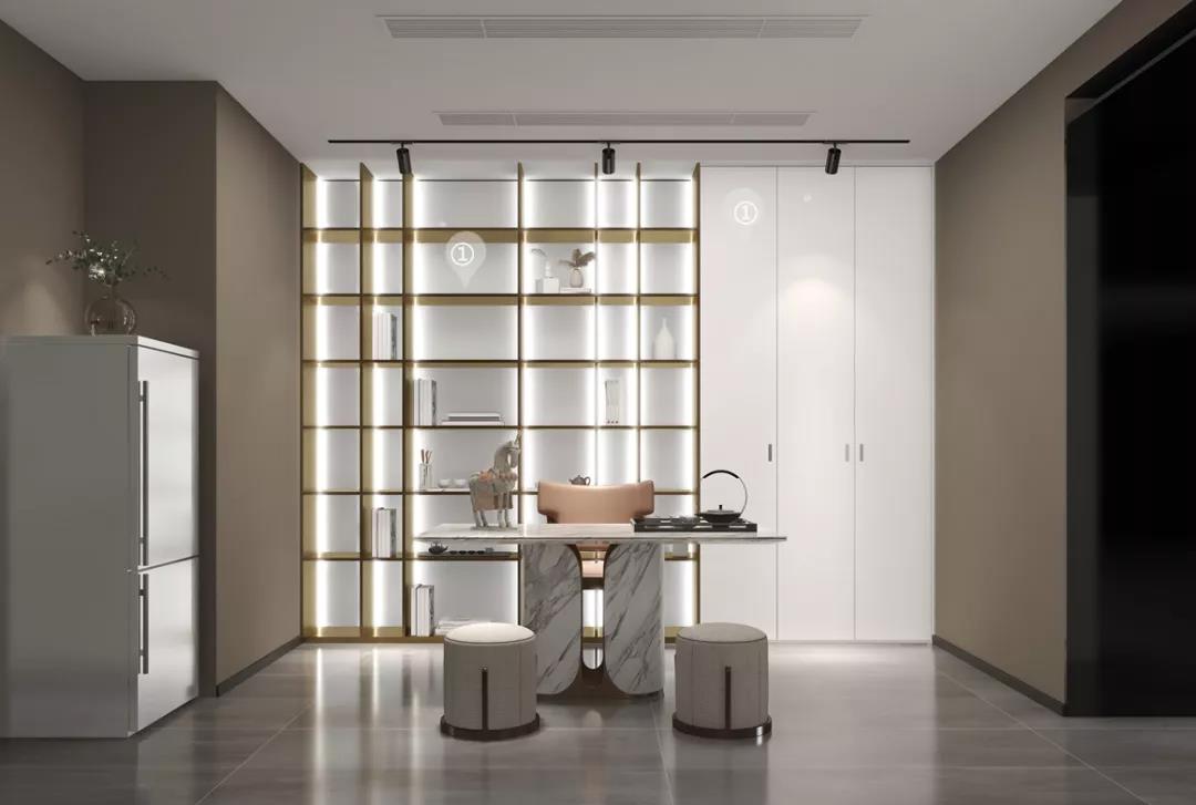 華洲木業(yè)︱湖南瀏陽戰(zhàn)略合作商 240㎡ 展廳空間設(shè)計案例(圖8)