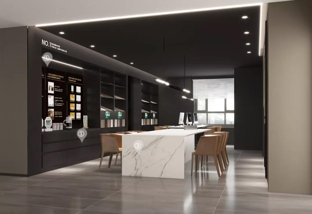 華洲木業(yè)︱湖南瀏陽戰(zhàn)略合作商 240㎡ 展廳空間設(shè)計案例(圖9)