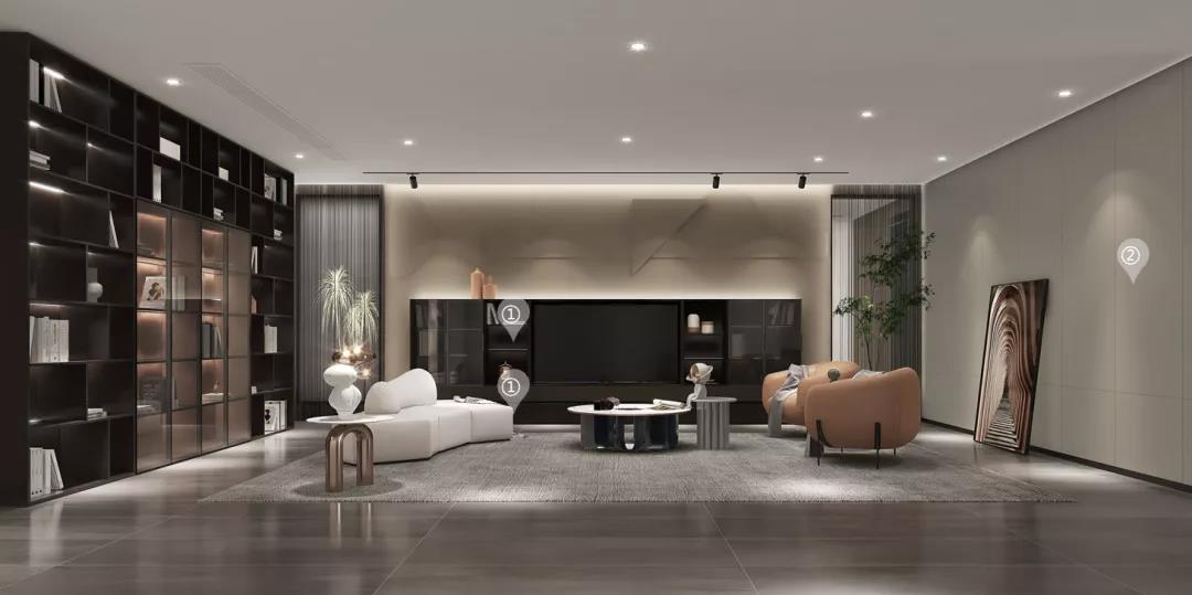 華洲木業(yè)︱湖南瀏陽戰(zhàn)略合作商 240㎡ 展廳空間設(shè)計案例(圖6)