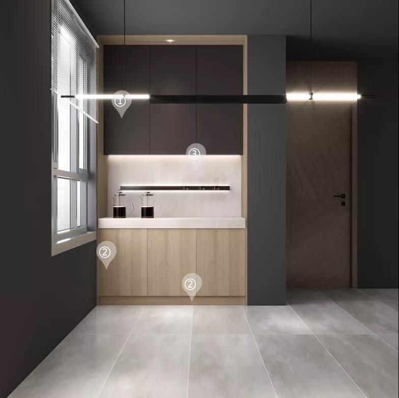 華洲木業(yè)︱湖南瀏陽戰(zhàn)略合作商 240㎡ 展廳空間設(shè)計案例(圖12)