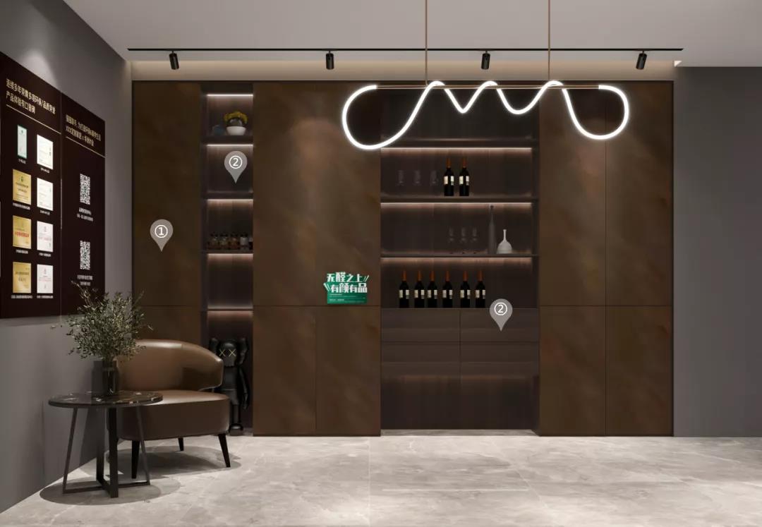 華洲木業(yè)︱廣東增城戰(zhàn)略合作商 205㎡ 展廳空間設計案例(圖3)