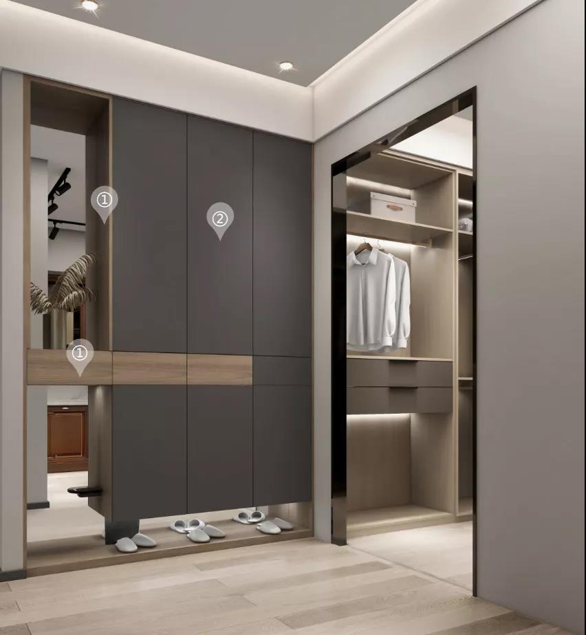 華洲木業(yè)︱陜西西安戰(zhàn)略合作商95㎡展廳空間設計案例(圖7) 華洲木業(yè)︱陜西西安戰(zhàn)略合作商95㎡展廳空間設計案例(圖7)