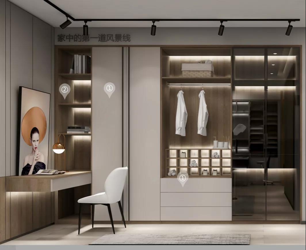 華洲木業(yè)︱陜西西安戰(zhàn)略合作商95㎡展廳空間設計案例(圖4) 華洲木業(yè)︱陜西西安戰(zhàn)略合作商95㎡展廳空間設計案例(圖4)